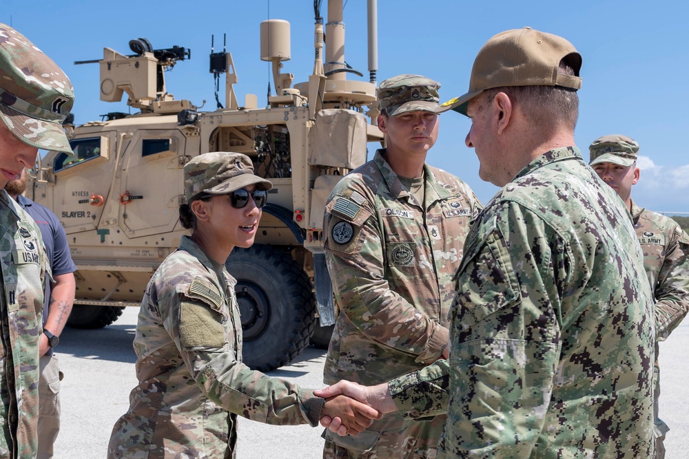 Adm. Munsch visits NSA Souda Bay and USS Thomas Hudner (116)