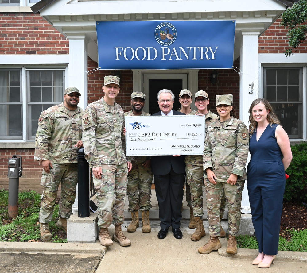 JBAB opens food pantry for service members and families