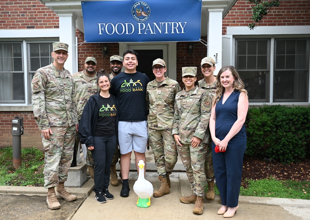JBAB opens food pantry for service members and families