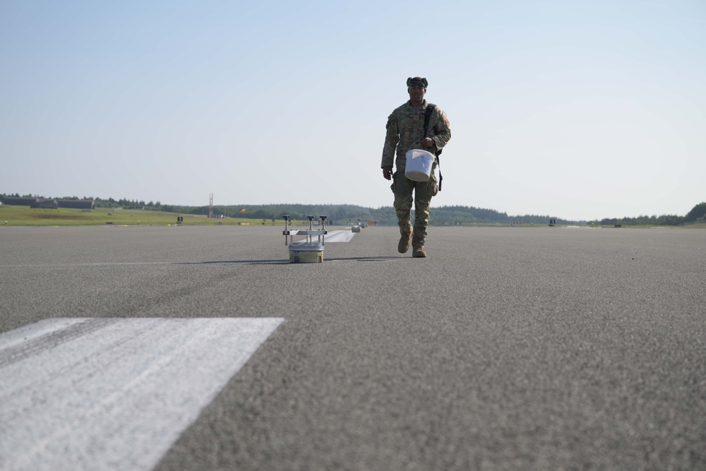52nd CES conducts large-scale runway lighting restoration