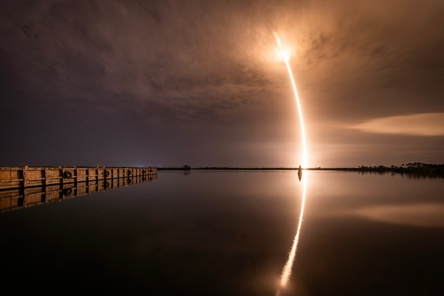 Starlink 10-34 Launches from Cape Canaveral Space Force Station