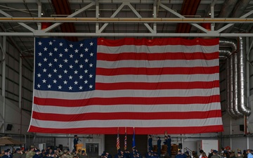 The 95th RS holds change of command ceremony