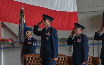 The 95th RS holds change of command ceremony