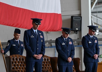 The 95th RS holds change of command ceremony