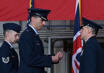 The 95th RS holds change of command ceremony