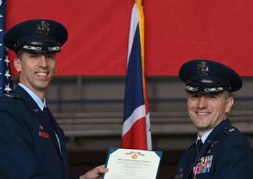 The 95th RS holds change of command ceremony