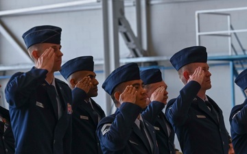 The 95th RS holds change of command ceremony