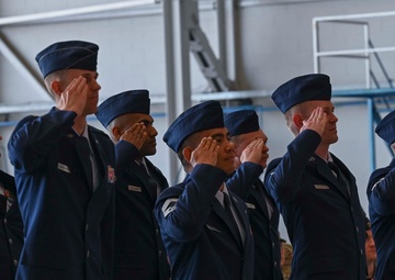 The 95th RS holds change of command ceremony