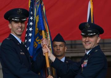 The 95th RS holds change of command ceremony