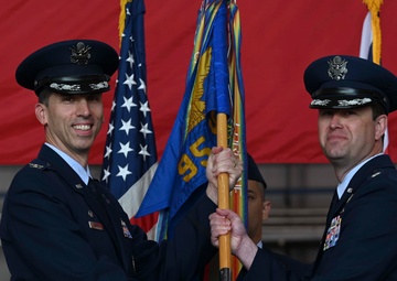 The 95th RS holds change of command ceremony
