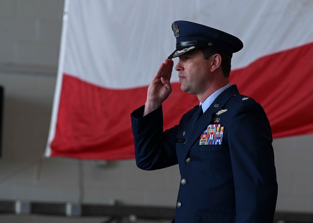 The 95th RS holds change of command ceremony