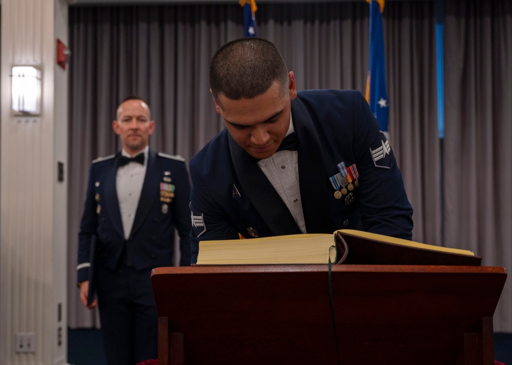 JBAB ceremonial guardsmen inducted into elite group