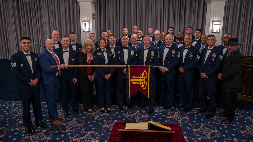 JBAB ceremonial guardsmen inducted into elite group