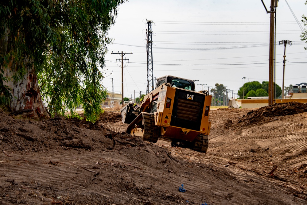 134th CES improves drainage at Morón Air Base