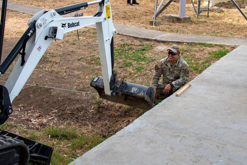 134th CES improves drainage at Morón Air Base