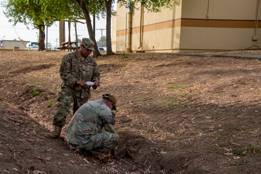 134th CES improves drainage at Morón Air Base