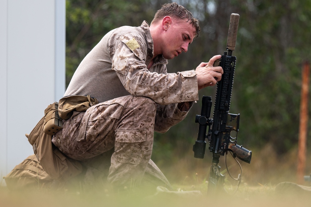 Precision under pressure: U.S. Marines conduct rifle training