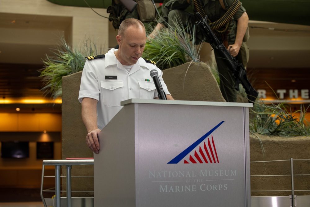 U.S. Marine Corps Col. Keane Retirement Ceremony