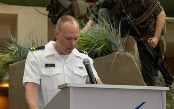 U.S. Marine Corps Col. Keane Retirement Ceremony