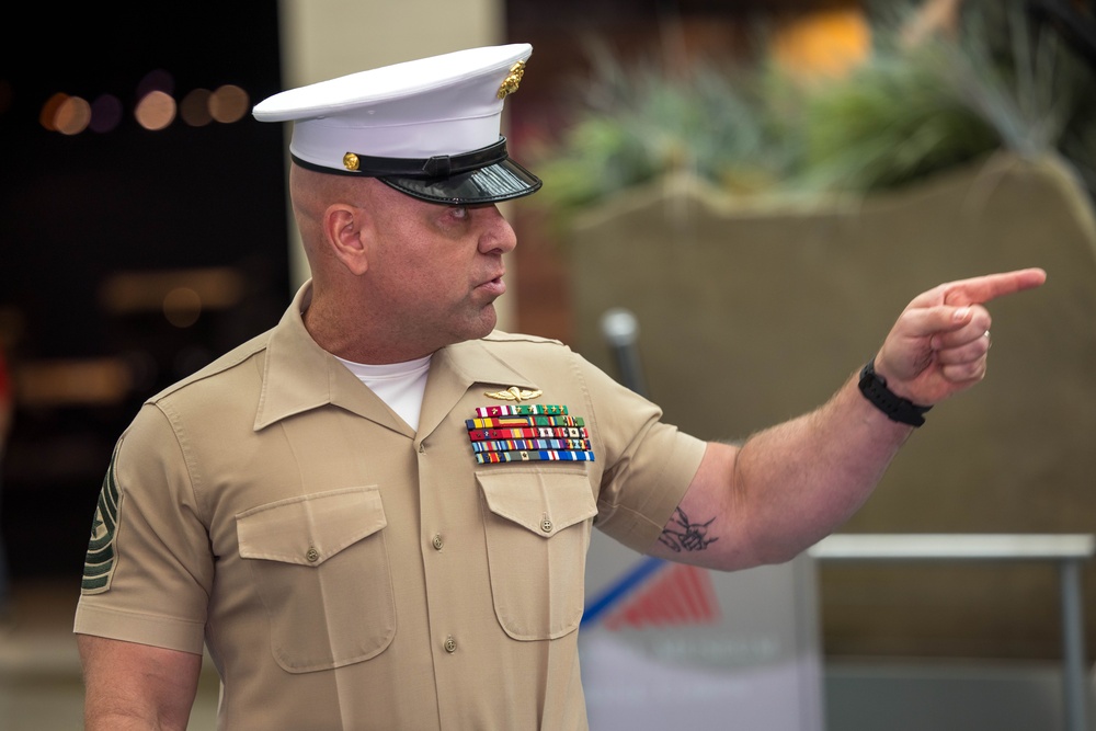 U.S. Marine Corps Col. Keane Retirement Ceremony