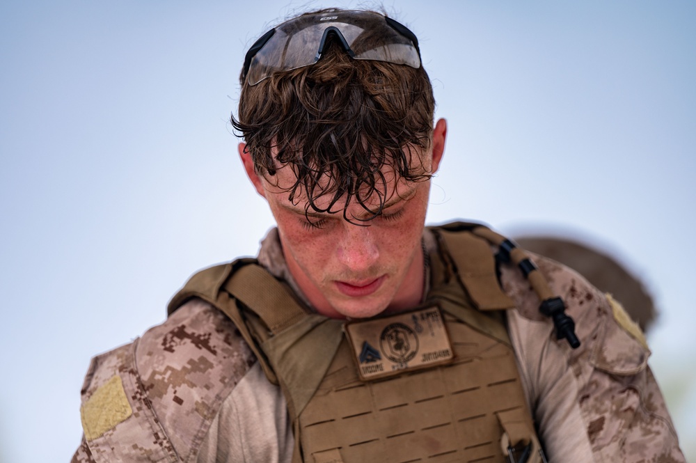 Precision under pressure: U.S. Marines conduct rifle training
