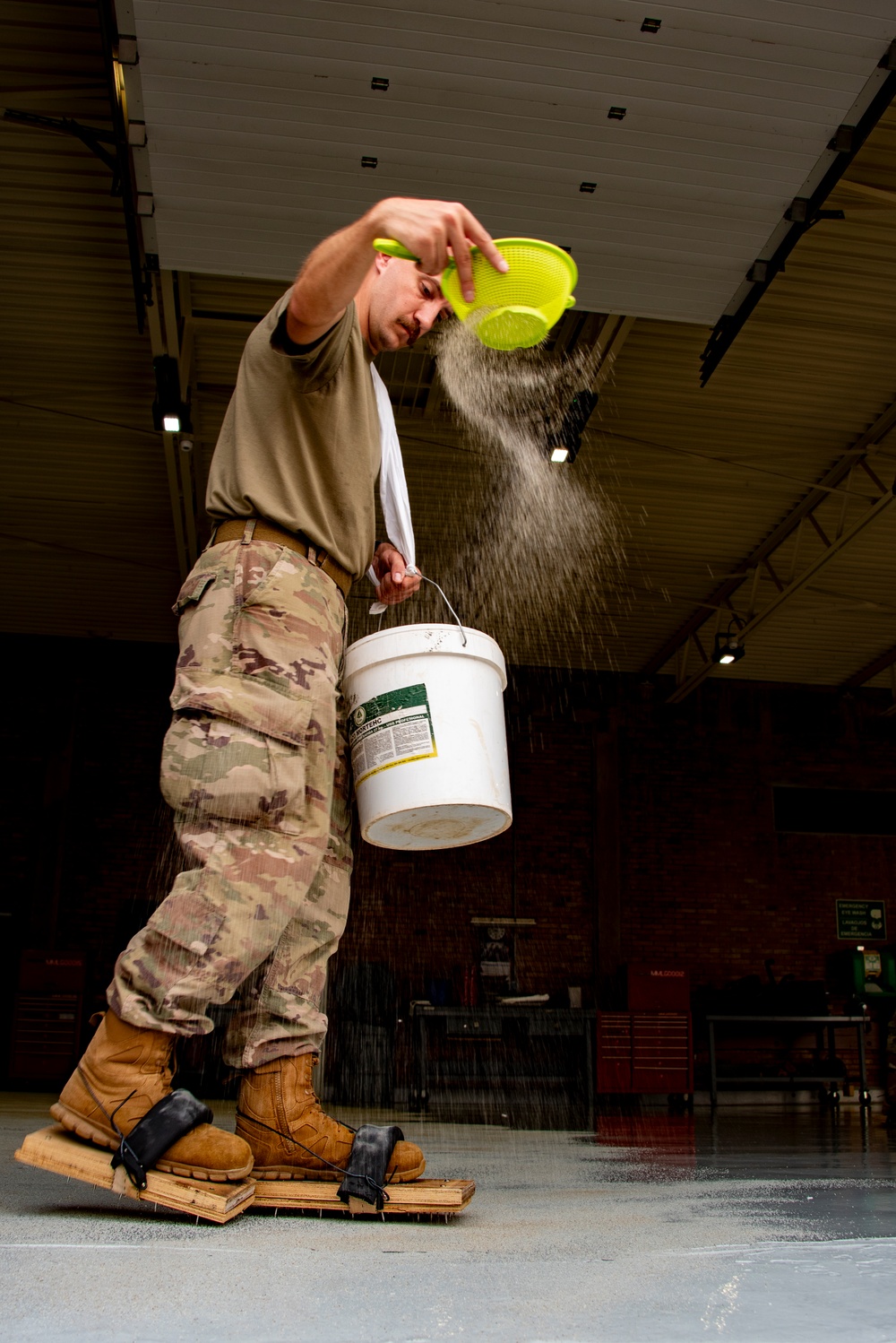 134th CES completes flooring projects at Morón Air Base