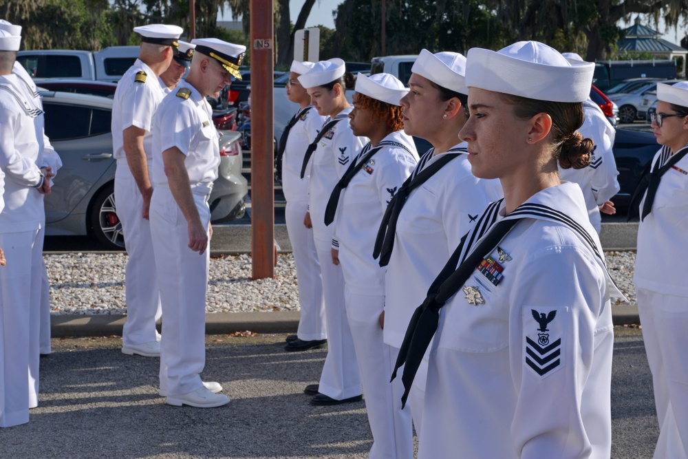 Navy Region Southeast Uniform Inspection