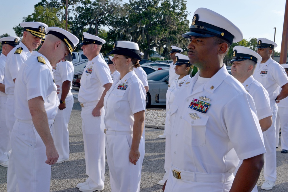 Navy Region Southeast Uniform Inspection