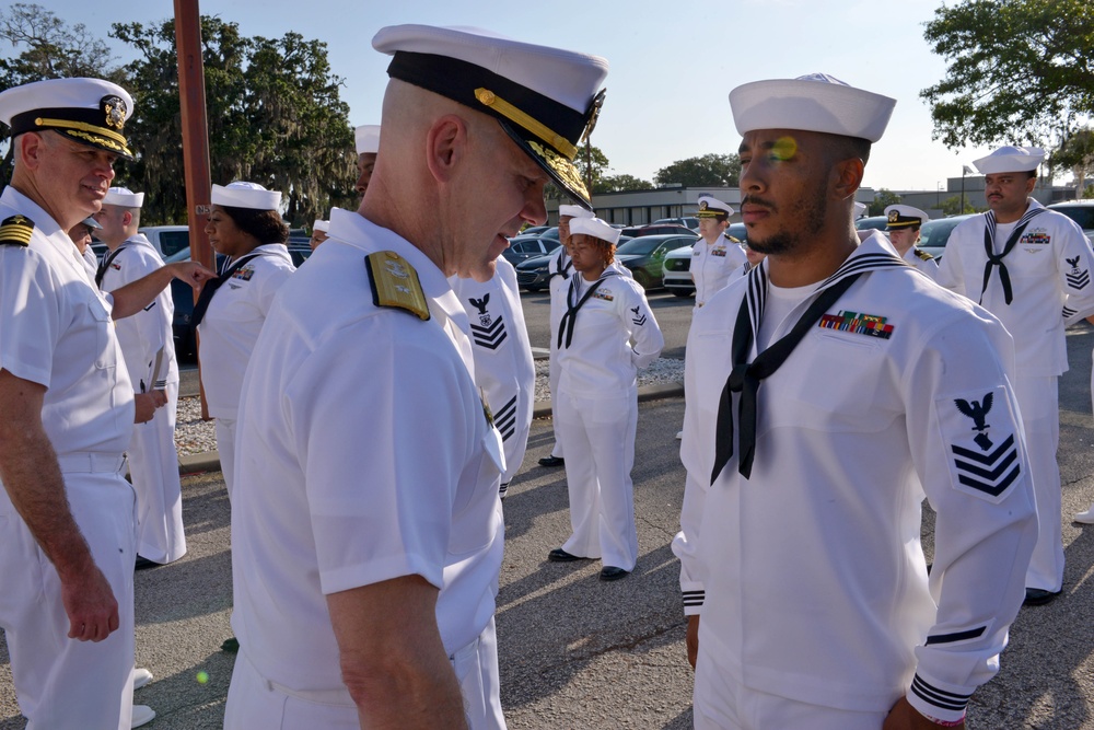 Navy Region Southeast Uniform Inspection