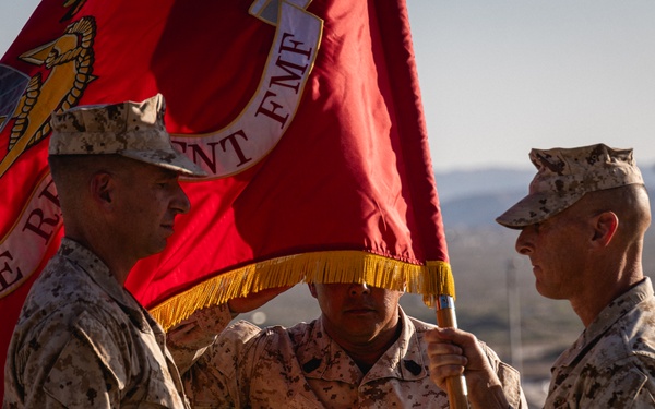 7th Marine Regiment conducts Change of Command Ceremony