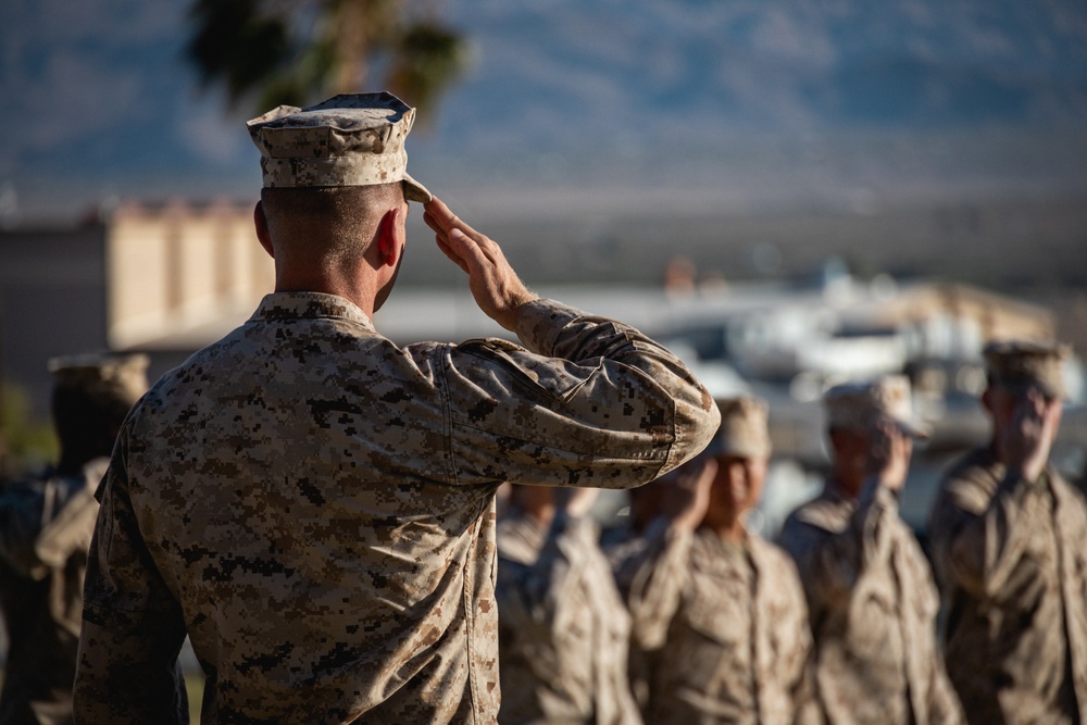 7th Marine Regiment conducts Change of Command Ceremony