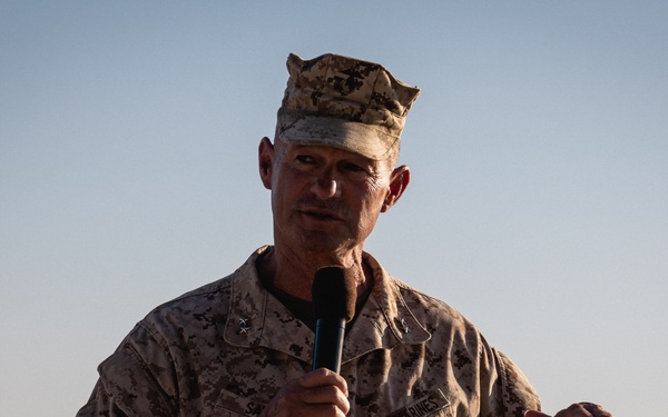 7th Marine Regiment conducts Change of Command Ceremony