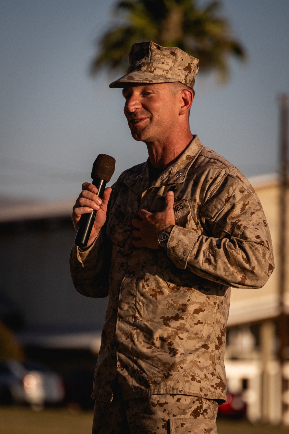 7th Marine Regiment conducts Change of Command Ceremony