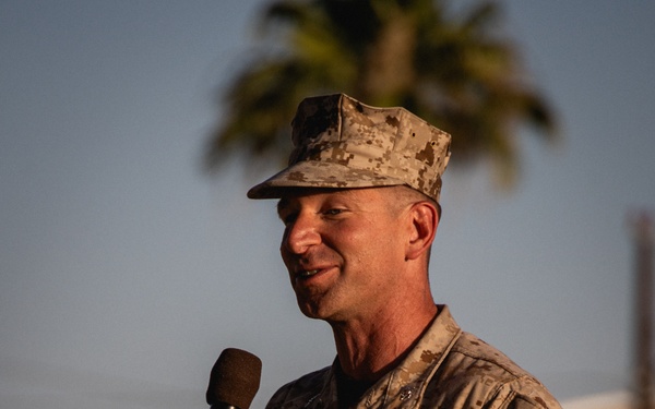 7th Marine Regiment conducts Change of Command Ceremony