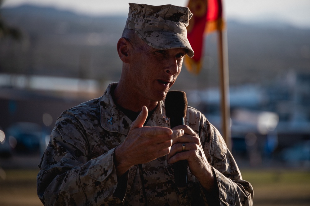 7th Marine Regiment conducts Change of Command Ceremony