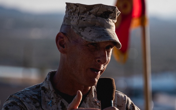7th Marine Regiment conducts Change of Command Ceremony