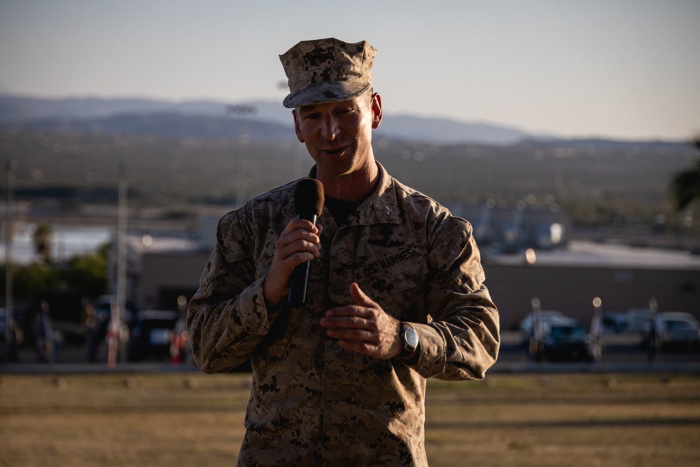 7th Marine Regiment conducts Change of Command Ceremony