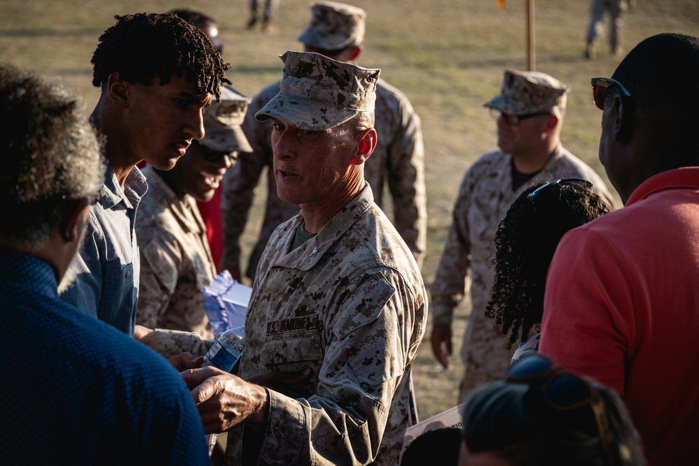 7th Marine Regiment conducts Change of Command Ceremony