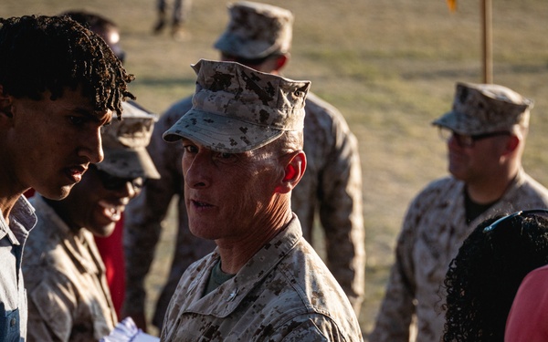 7th Marine Regiment conducts Change of Command Ceremony
