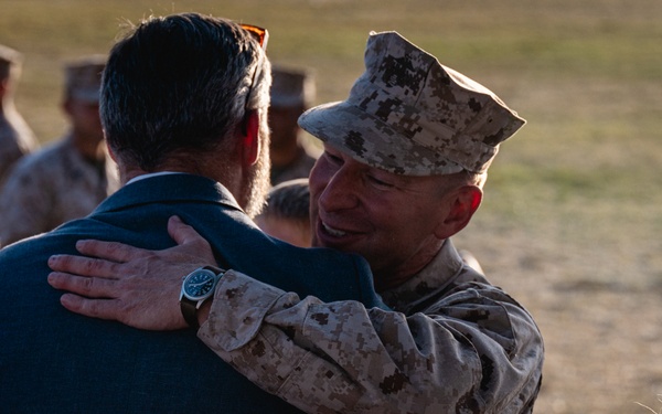 7th Marine Regiment conducts Change of Command Ceremony