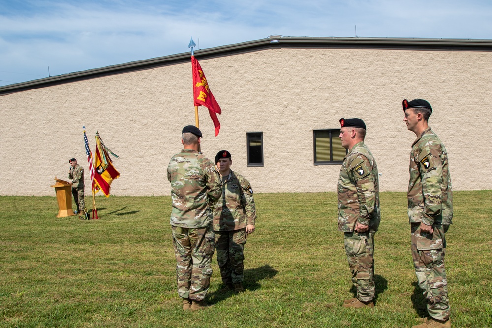 Echo TAB, DIVARTY Unit Activation Ceremony