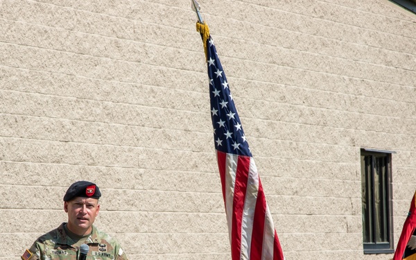 Echo TAB, DIVARTY Unit Activation Ceremony