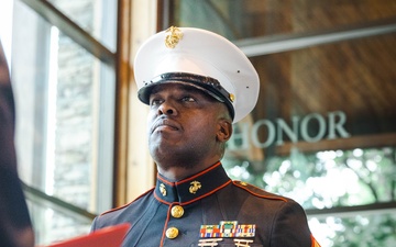Master Gunnery Sgt. White's Retirement