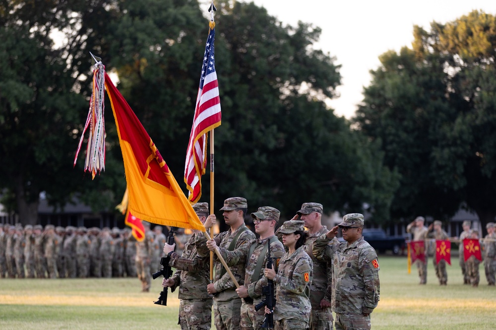 75th FAB welcomes new command team