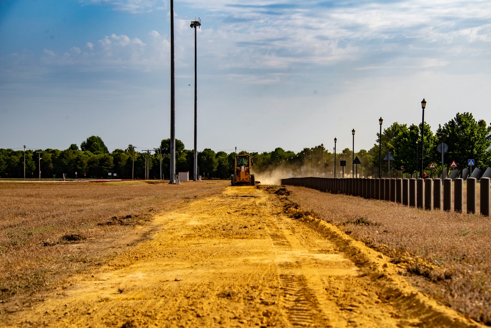 134th CES complete construction projects at Morón Air Base
