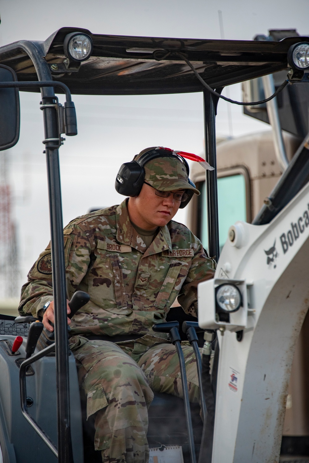 134th CES remove, replace concrete at Morón Air Base