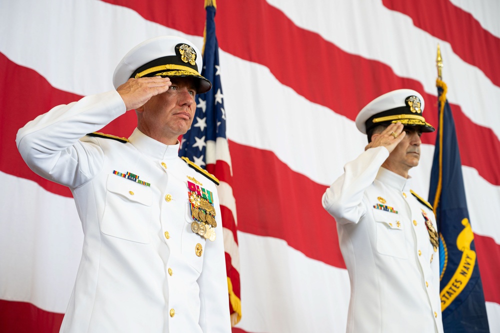 Commander, Navy Reserve Force Change of Command, Retirement Ceremony