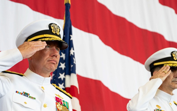Commander, Navy Reserve Force Change of Command, Retirement Ceremony
