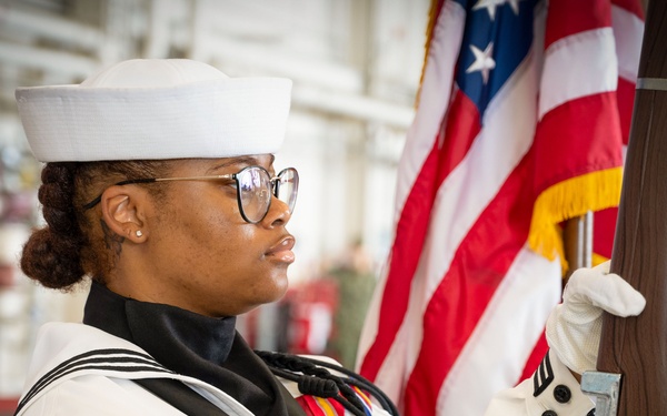Commander, Navy Reserve Force Change of Command, Retirement Ceremony
