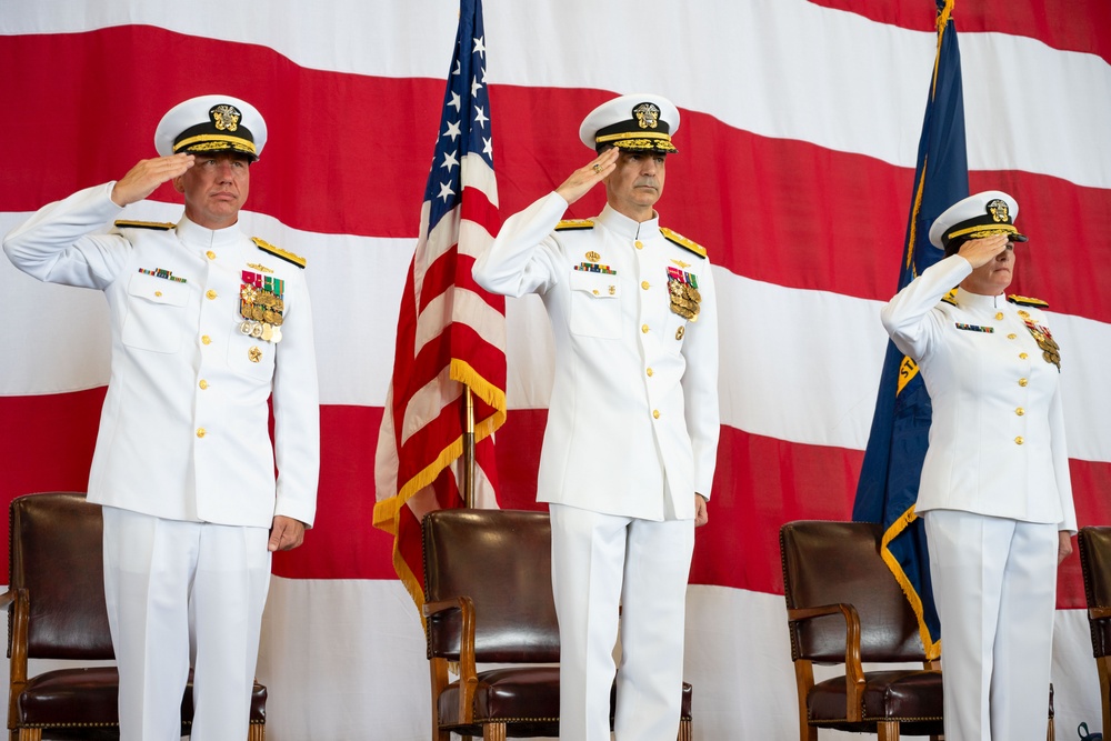 Commander, Navy Reserve Force Change of Command, Retirement Ceremony